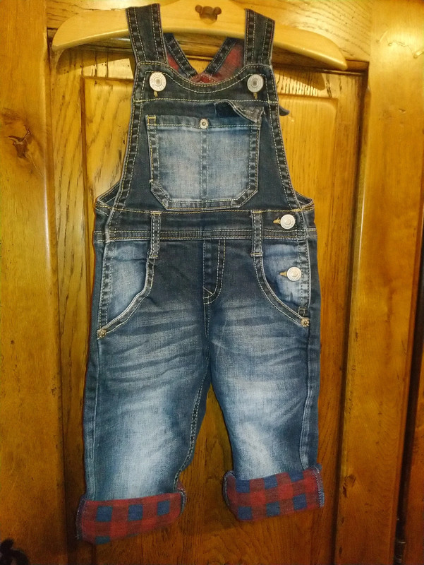 Superbe salopette en jeans Levi's 3 en 1 en très bon état taille 12 mois 1