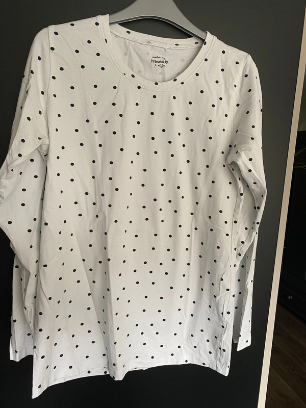 Prenatal shirt stippen Lange mouw 1