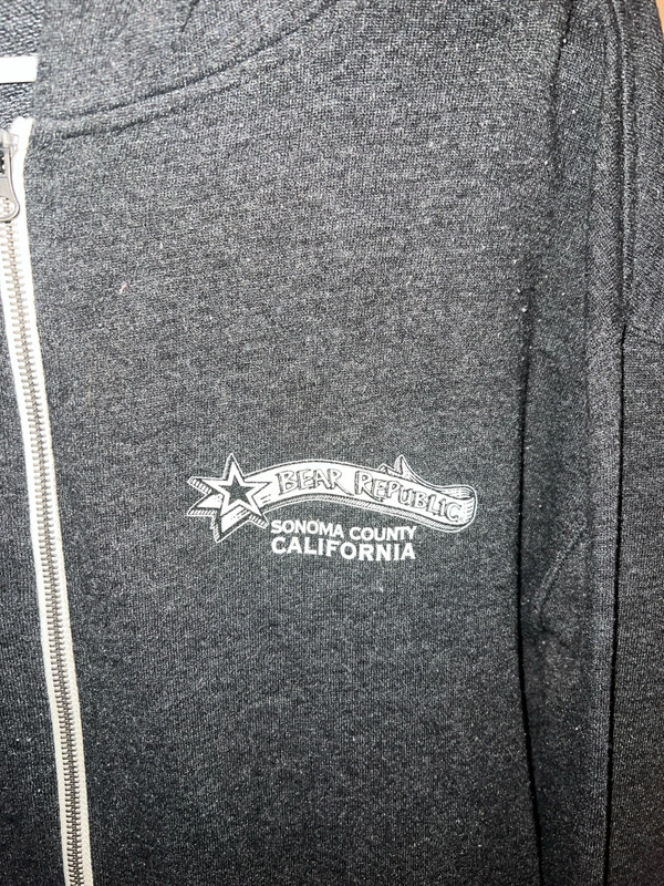 Bear Republic zip-up hoodie 2