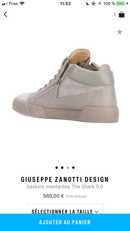 Zanotti Homme Daim Grise Vinted