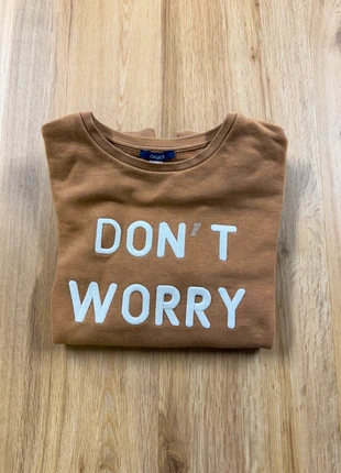 Pull enfant Okaïdi – 12 ans – Don’t worry be ready, brand: Okaïdi, condition: Very good, size: 12 years / 152 cm, €5.00, €5.95 includes Buyer Protection