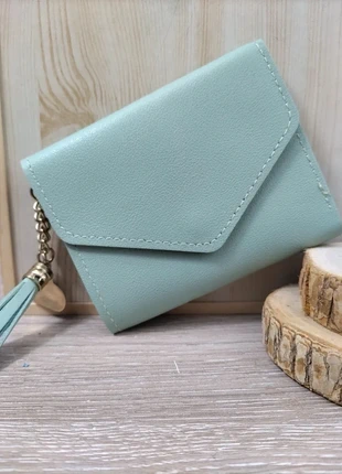 Portefeuille Vert clair cuir synthétique, état: Très bon état, 3,70 €, 4,59 € Protection acheteurs (Pro) incluse