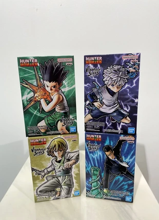 Hunter X Hunter - Lot figurine Gon, Killua, Kurapika, Leorio - Vibration Stars, marca: Banpresto, estado: Muito bom, tamanho: Tamanho único, €120.00, €126.70 inclui Proteção do Comprador Pro