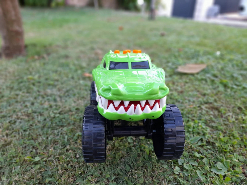 camion crocodile électrique enfant