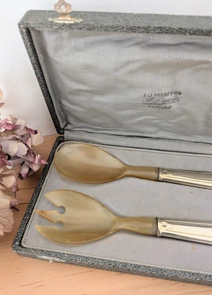 Service de couverts à salade vintage, état: Bon état, 20,00 €, 21,70 € Protection acheteurs (Pro) incluse