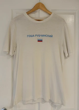 White Gosha T-shirt - XL, brand: GOSHA, condition: Good, size: XL, £40.00, £42.70 includes Buyer Protection