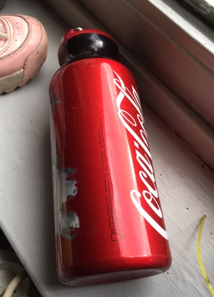 Metalen drinkfles, marque: Coca-Cola, état: Neuf sans étiquette, 10,00 €, 11,20 € Protection acheteurs incluse