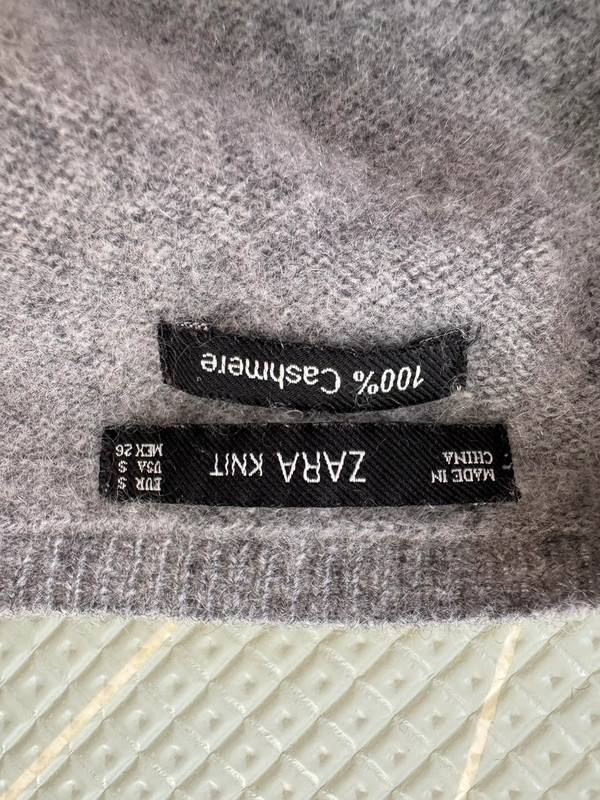 Cashmere Knit Jumper - grey - size S | Vinted