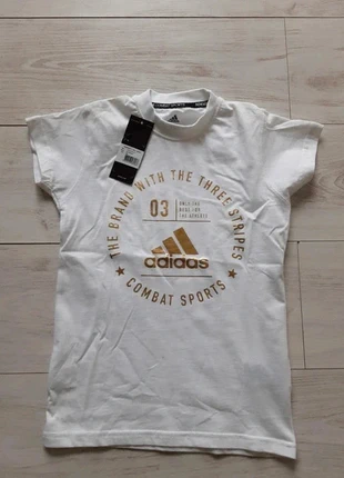 Adidas - Tshirt Community Line- Taille 8 ans 128 - Blanc - Boxe Combat Sports, brand: adidas, condition: Very good, size: 8 years / 128 cm, €12.00, €13.30 includes Buyer Protection