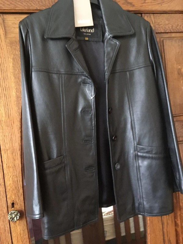 Lakeland black leather jacket | Vinted