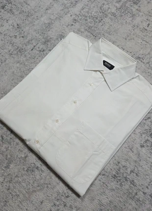 👔 Chemise Hugo Boss Blanche Homme Taille 41 L 100% Coton Two Ply Old Money Classique, marke: Hugo Boss, zustand: Sehr gut, größe: L, 44,95 €, 47,90 € beinhaltet Vinted-Käuferschutz Pro