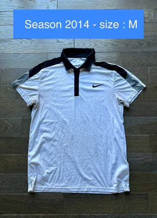 Season 2014 - polo de sport - Nike - court - tennis - M, marke: Nike, zustand: Zufriedenstellend, größe: M, 19,99 €, 21,69 € beinhaltet Vinted-Käuferschutz Pro