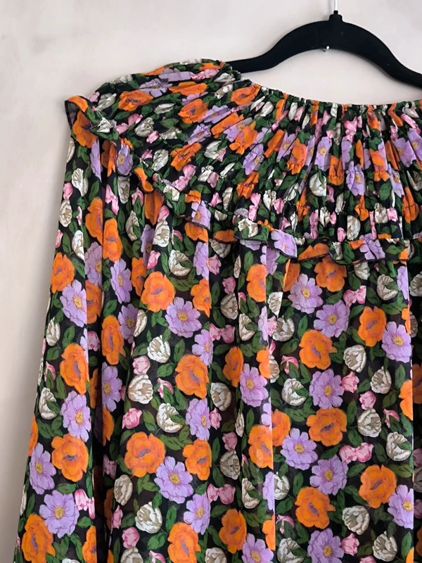 Blouse mousseline fleurie Mango 42 - photo numéro 14