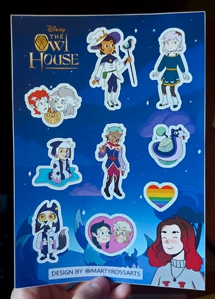 Sticker Sheet For The Future The Owl House, marque: the owl house, état: Neuf sans étiquette, 6,00 €, 7,00 € Protection acheteurs incluse