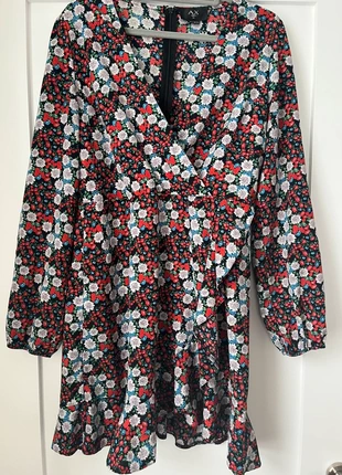AX Paris Wrap-Style Dress - Size 14, brand: AX Paris, condition: Very good, size: XL / 42 / 14, €10.50, €11.73 includes Buyer Protection