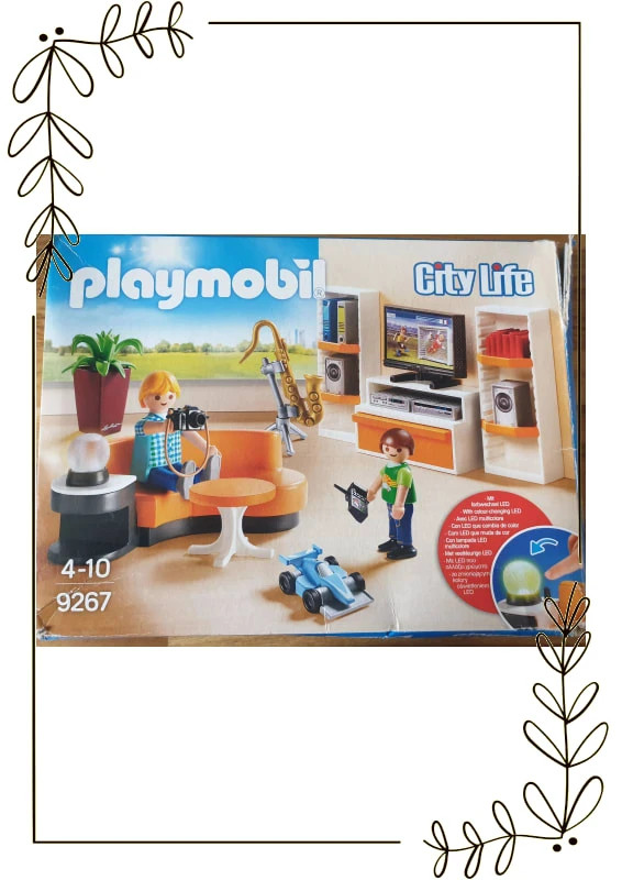 Playmobil city life 9267, manque des accessoires (voir photos), bon état  (mv572)