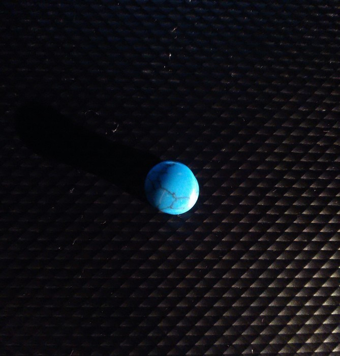 Plug bleu et noir 8mm 1