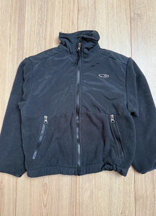 Champion Kids Fleece Jacket | Size XS | Black Zip Up | Warm Outdoor Layer | Vintage Sportswear, brand: Champion, condition: Very good, size: XS, £5.00, £5.70 includes Buyer Protection