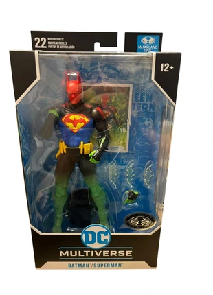 Figurine Dc comics Multiverse Batman / Superman fusion 18 cm McFarlane Toys neuf, brand: McFarlane Toys, condizioni: Nuovo con cartellino, taglia: Taglia unica, €27.00, €29.05 include la Protezione acquisti Pro