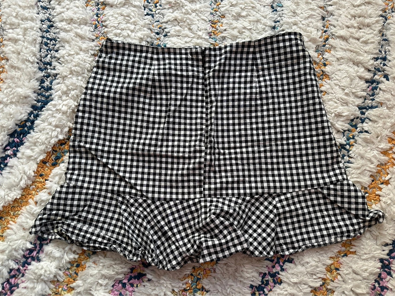 Ruffled gingham skirt 2