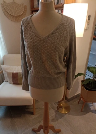 Pull en maille gris, marque: Boutique indépendante, état: Neuf sans étiquette, taille: XL / 42 / 14, 8,00 €, 9,10 € Protection acheteurs incluse