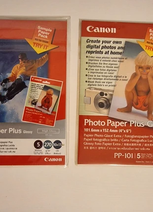 Papier photo canon, marca: Canon, estado: Novo com etiquetas, €3.00, €3.85 inclui Proteção do Comprador