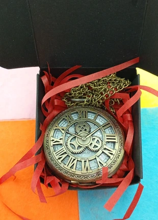 Montre à gousset, merk: luxe.fr, staat: Heel goed, maat: 47 mm & groter, € 5,00, € 5,95 inclusief Kopersbescherming Pro