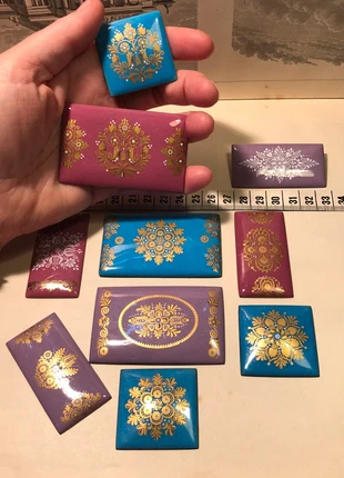 Emaille Plaques Rohlinge diy, marke: wiener emaillle, zustand: Sehr gut, 20,00 €, 21,70 € inklusive Vinted-Käuferschutz