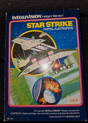 Star strike intellivision, brand: Intellivision, condition: Good, €15.00, €16.45 includes Buyer Protection