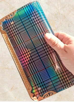 Grand portefeuille irisé double Neuf, zustand: Sehr gut, 9,90 €, 11,10 € inklusive Vinted-Käuferschutz