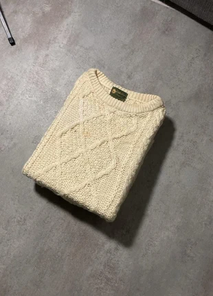 Pull Aran Vintage Irish Wool en 100% pure laine Beige en maille torsadée taille S, marke: Aran Crafts, zustand: Sehr gut, größe: S, 34,99 €, 37,44 € inklusive Vinted-Käuferschutz