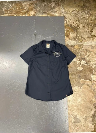 Chemise de travail USA grise imprimée Dickies Vintage, marca: Dickies, estado: Muy bueno, tamaño: S / 36 / 8, 18,00 €, 19,60 € Protección al comprador Pro incluida
