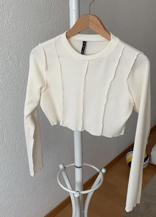 Pullcrop top crème , brand: AsYou, condizioni: Nuovo senza cartellino, taglia: XL / IT 46 / EU 42, €12.00, €13.30 include la Protezione acquisti