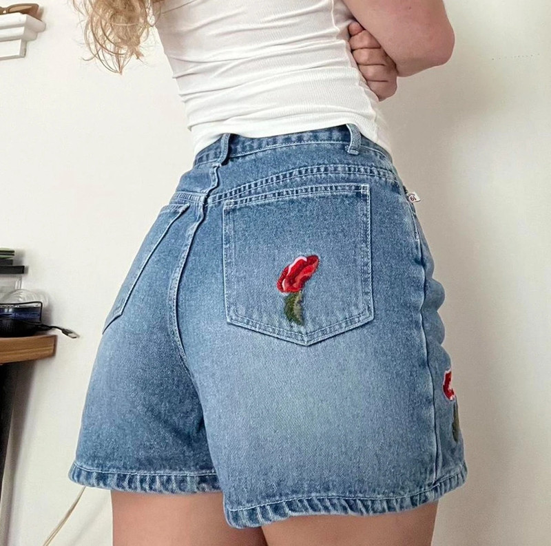 jean mini skirt 2