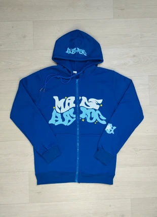 Pulls à capuche avec zip Y2K | Taille S Hommes | bleu avec motif, zustand: Sehr gut, größe: S, 20,00 €, 21,70 € inklusive Vinted-Käuferschutz