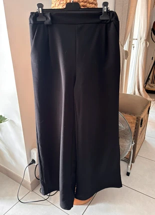 Pantalon large noir Made in Italy – taille L, marca: MODA, estado: Muito bom, tamanho: L / 40 / 12, €13.00, €14.35 inclui Proteção do Comprador