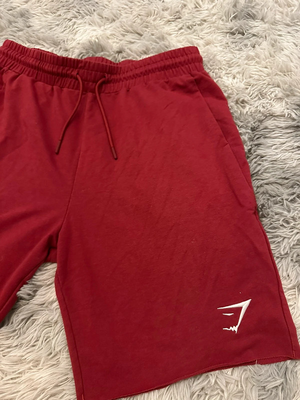 rote gymshark jogginghose 1