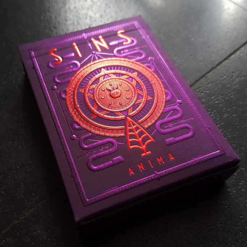 Sins: Infernal Anima EX - Playing Cards Deck - Carte da Gioco - Thirdway TWI 5