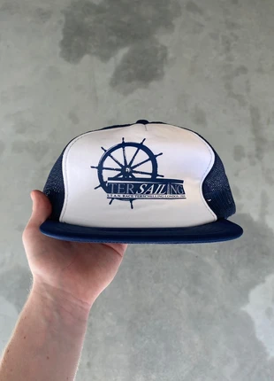 Vintage Tersailing 80s Trucker Hat, merk: Vintage, staat: Heel goed, maat: Universele maat, € 11,95, € 13,25 inclusief Kopersbescherming Pro