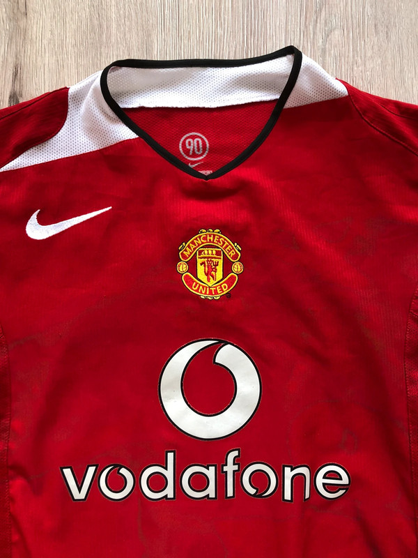 Vintage football jersey Manchester United 04/06 home 2