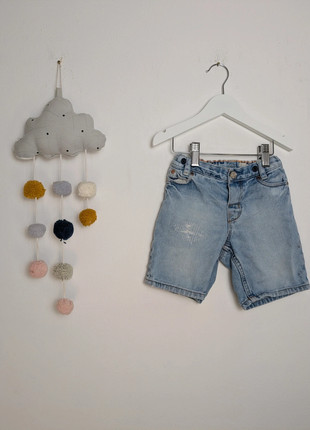 Kleinkinder Jeans Shorts | Robustes Material | H&M | 92 | Denim Blue, brand: H&M, condizioni: Buone, taglia: 24-36 mesi / 92 cm, €1.90, €2.70 include la Protezione acquisti