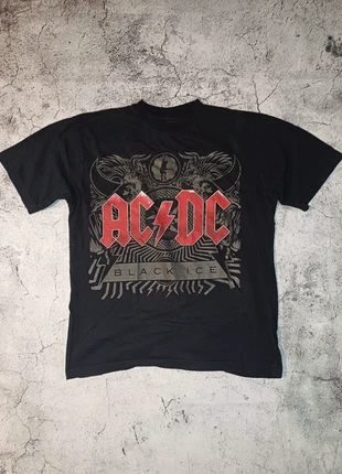 AC/DC Vintage Black Ice Tee, brand: Vintage Dressing, condizioni: Ottime, taglia: M, €10.00, €11.20 include la Protezione acquisti