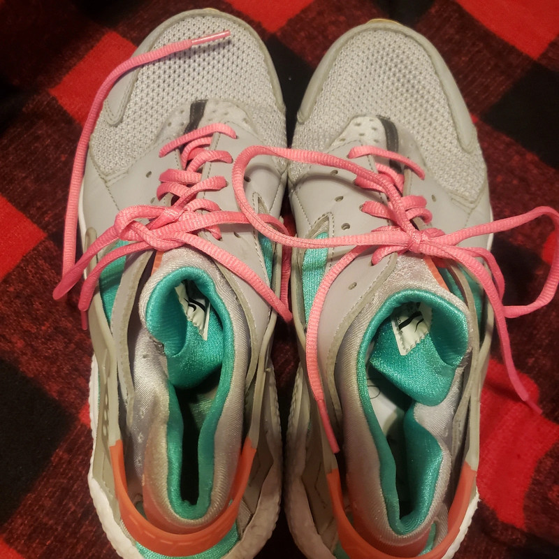 Nike Grey. Teal & Pink 2