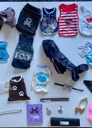 Teacup Dog Clothes Bundle, 18 items , brand: un chien en ville, condition: New with tags, size: XS, €35.00, €37.45 includes Buyer Protection