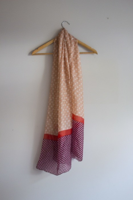 foulard en soie Monoprix 1