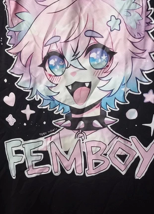 Femboy t shirt so cute 44/42 chest, brand: Unbranded, condition: New with tags, size: XXL, £10.99, £12.24 includes Buyer Protection