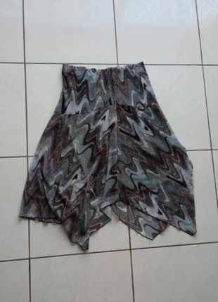 🩶 Superbe jupe légère asymétrique et vintage - Taille XL 🩶, marca: pas de marque, estado: Muito bom, tamanho: XL / 42 / 14, €4.25, €5.16 inclui Proteção do Comprador