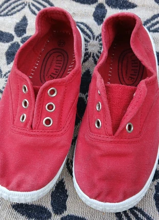 Ballerines rouges en toile Chipie pointure 27, marca: Chipie, estado: Bom, tamanho: 27, €3.00, €3.85 inclui Proteção do Comprador
