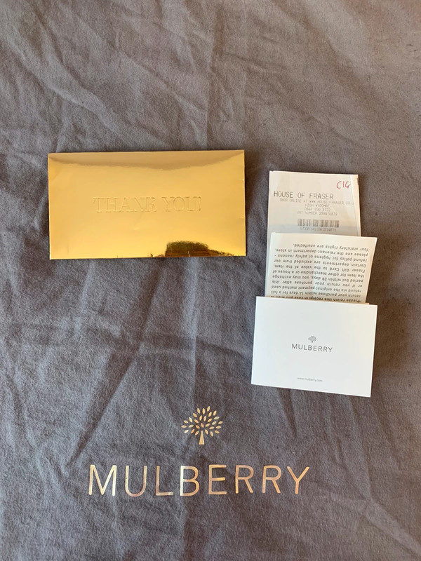 Mulberry dust discount bag for sale