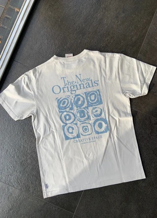 Wit shirt The New Originals Heavyweight, merk: The New Originals, staat: Nieuw zonder prijskaartje, maat: M, € 19,00, € 20,65 inclusief Kopersbescherming
